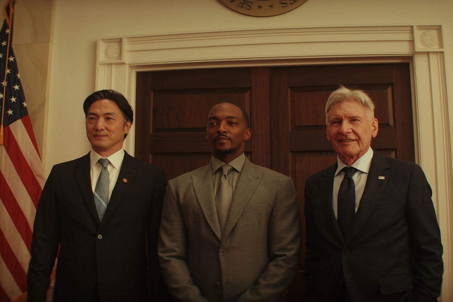 Captain America: Brave New World Trailer: See Anthony Mackie and Harrison  Ford