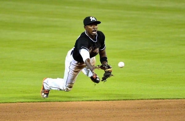 dee gordon tops marlins national league mlb 2015