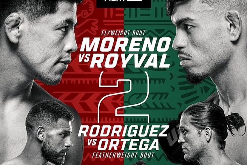 UFC Fight Night: Moreno vs Royval 2 Official Preview