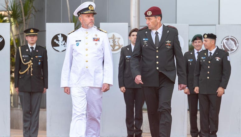 Chair of the NATO Military Committee visits Israel