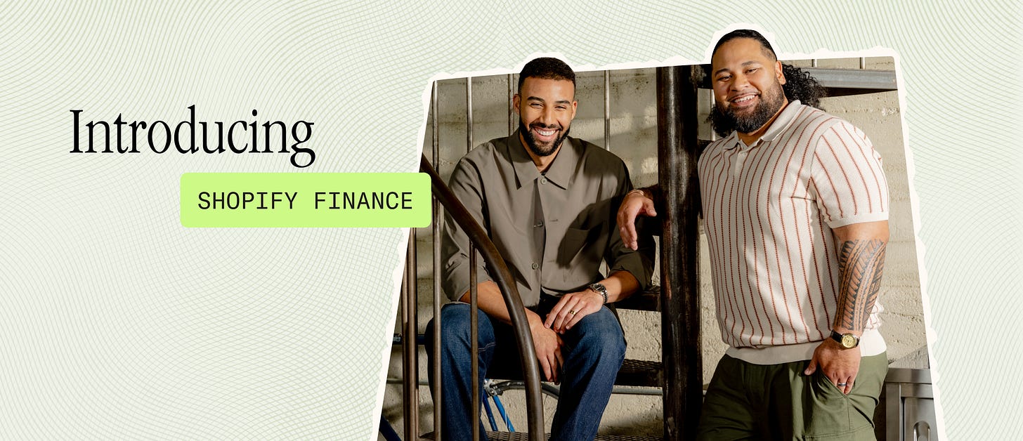 Introducing Shopify Finance - Header - October 25.png