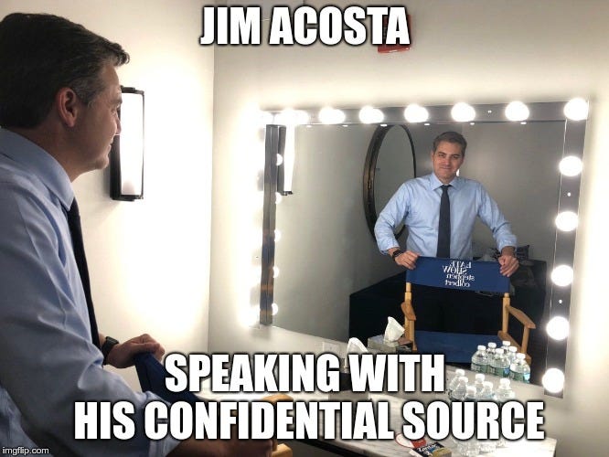 Jim Acosta Mirror - Imgflip