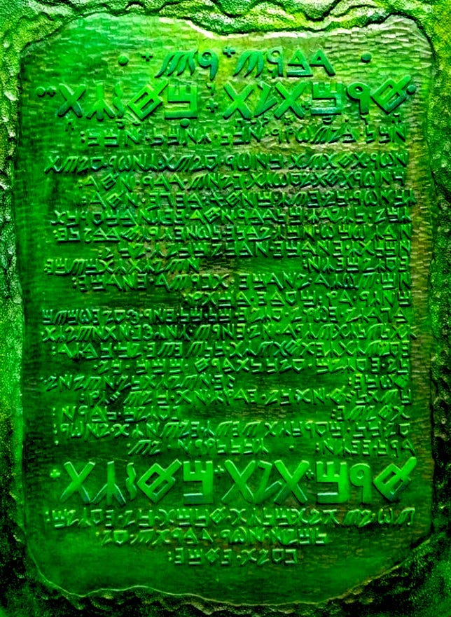 What Did the Emerald Tablet Really Say? | by NanoNano1414 | Medium