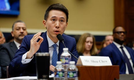 TikTok hearing: CEO Shou Zi Chew testifies before US Congress amid looming  ban – as it happened | TikTok | The Guardian