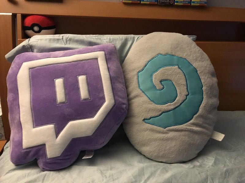 Twitch Glitch Pillow Plush 2019 hottest gaming holiday gift ideas