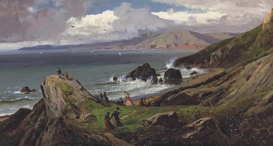 Land's End Painting by William Keith - Fine Art America