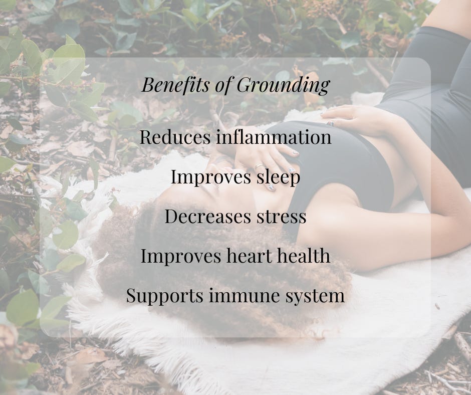 Grounding Benefits & Techniques by Naturopath Kati