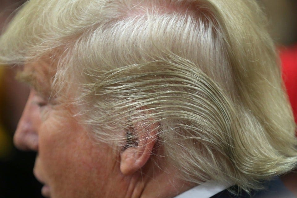Donald Trump's hair: Scalp reduction and Just for Men? - The Washington Post