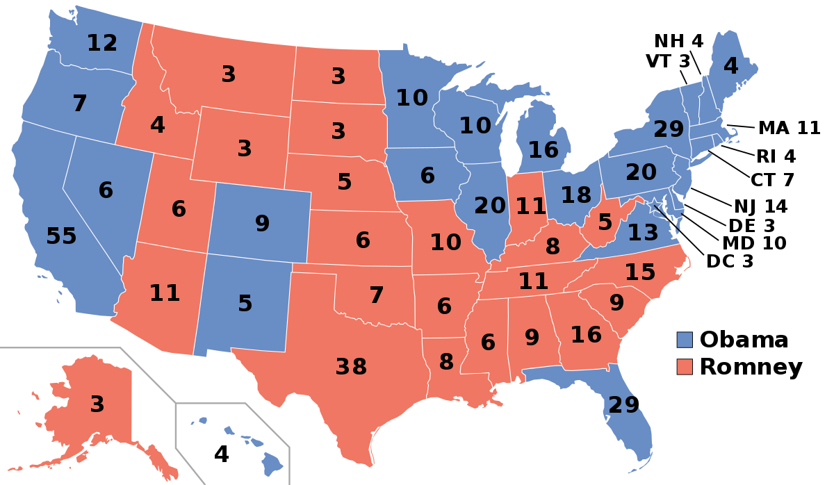 2012 United States presidential election - Wikipedia