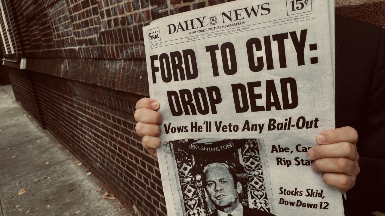 DROP DEAD CITY - NEW YORK ON THE BRINK IN 1975 - DOC NYC