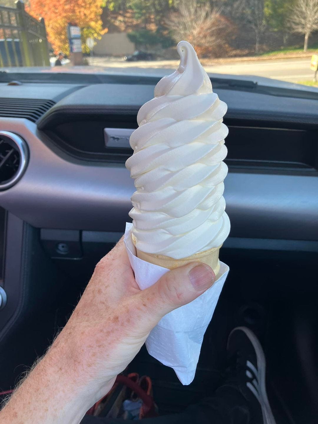 May be an image of ice cream