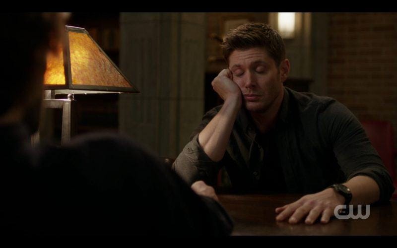 dean winchester sleepy sexy with dean supernatural