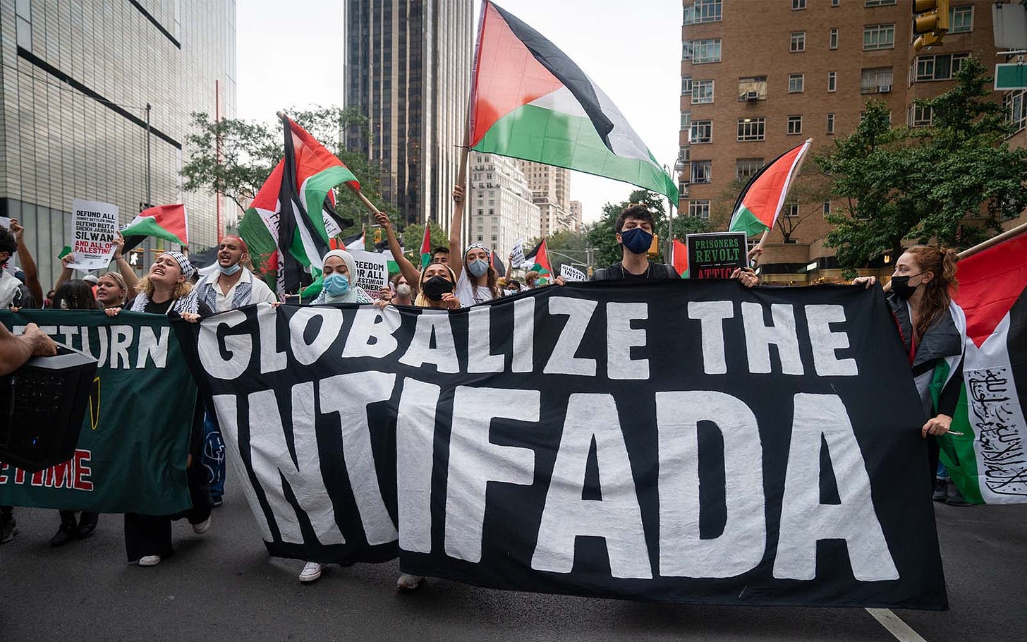 US pro-Palestinian groups applaud Hamas terror onslaught, plan support  rallies | The Times of Israel