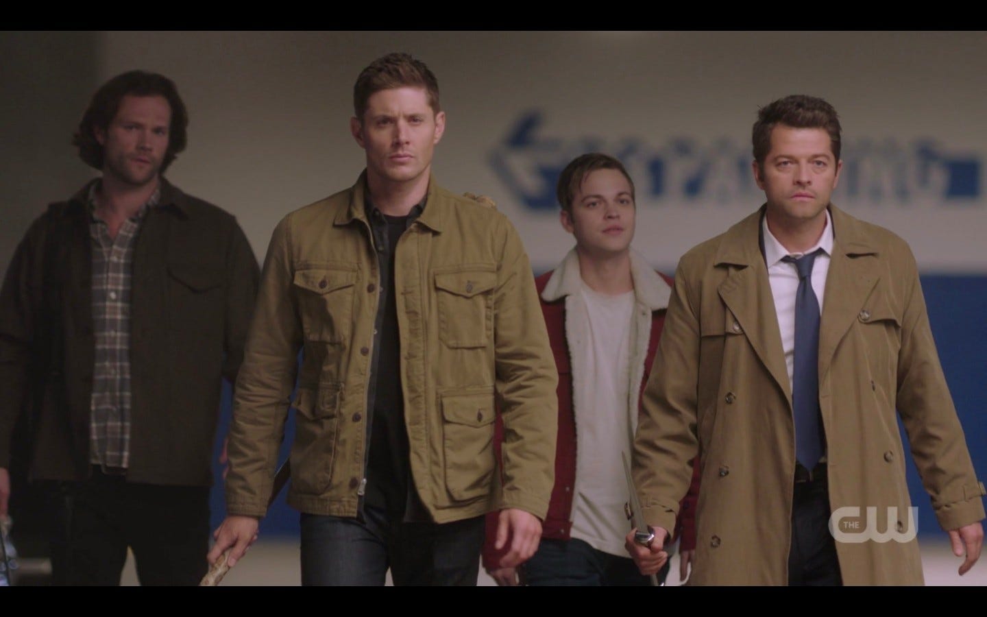 sam dean castiel and jack die hard reservoir dogs homage 1409