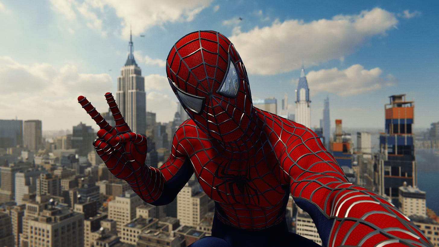 Say hi to Spider-Man!