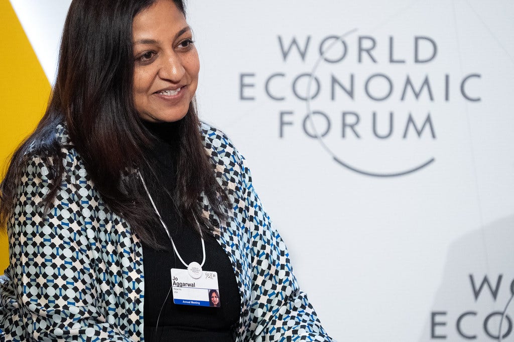 World Economic Forum Annual Meeting | Jo Aggarwal, Founder a… | Flickr