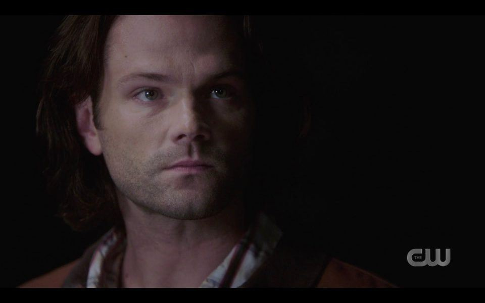 Sam Winchester watching Rowena cast her spell SPN