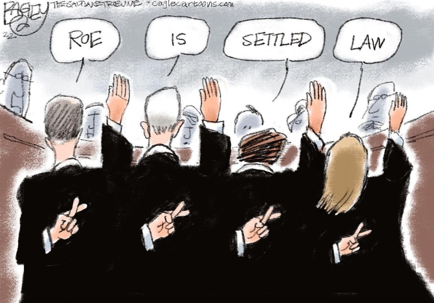 The Liars' Club | Political Cartoon News JustIN