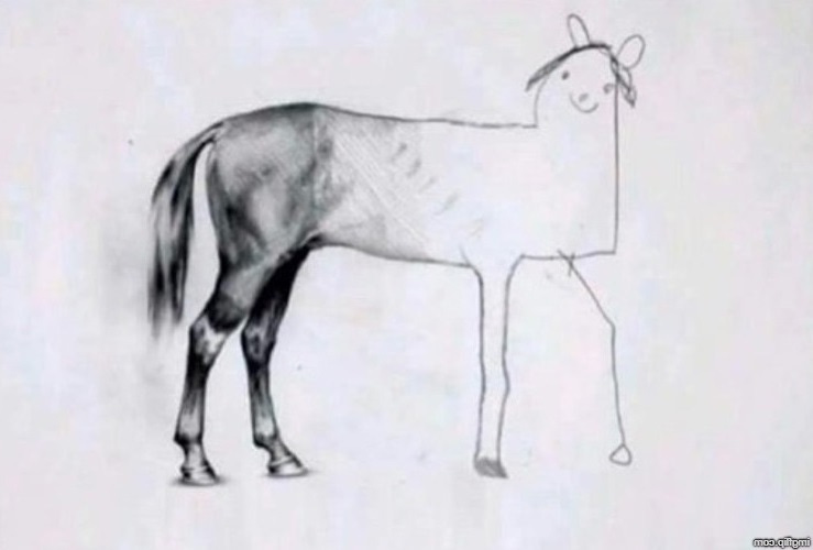 Horse Drawing Meme Generator - Imgflip