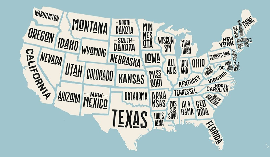 What Are The Contiguous United States? - WorldAtlas