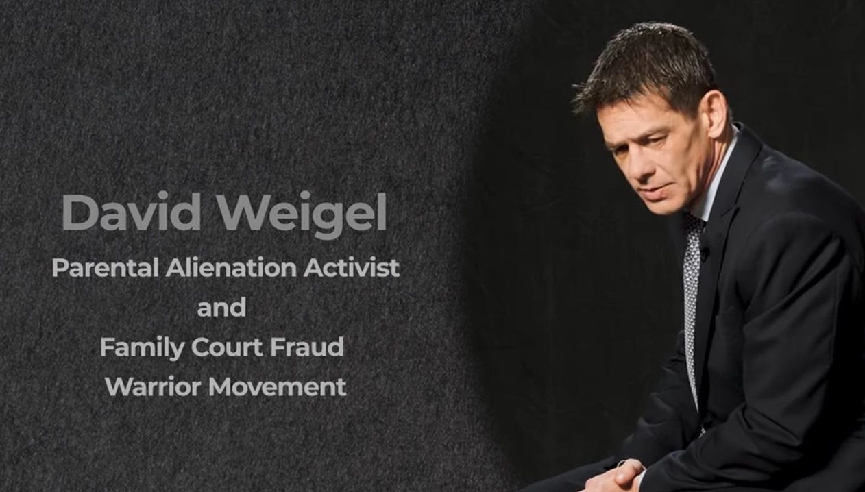 Weigel's Wall Street Wisdom propels a national movement to expose and reform family court fraud with data, strategy, and verified evidence. Weigel's Wall Street Wisdom propels a national movement to expose and reform family court fraud with data, strategy, and verified evidence.