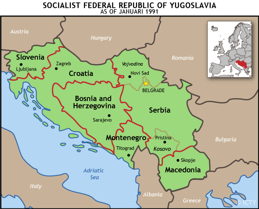 What is the former Yugoslavia ? | International Criminal Tribunal for the  former Yugoslavia