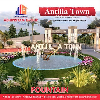 Antilia Town , Lucknow -  ayodhya highway