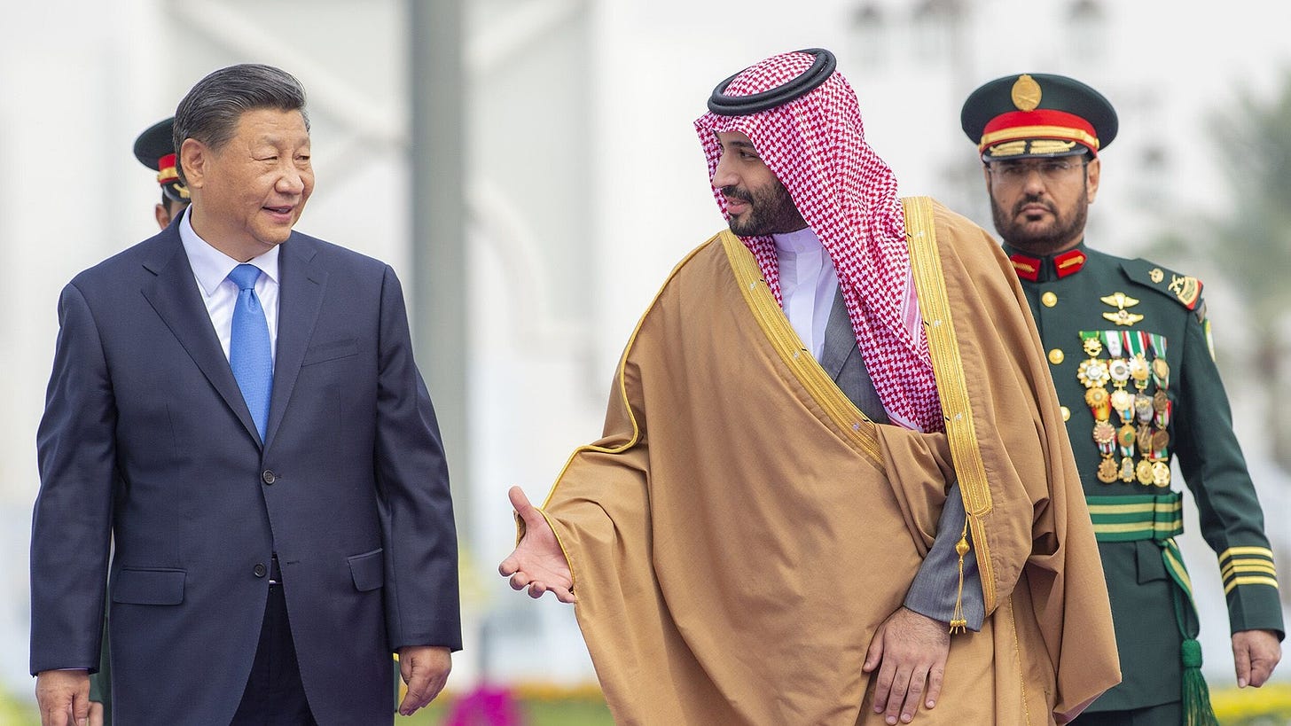 China hails Saudi Arabia's role in oil markets, Riyadh supports 'one-china'  policy