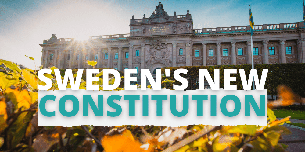 Sweden Restricts Free Speech in new Constitution Update