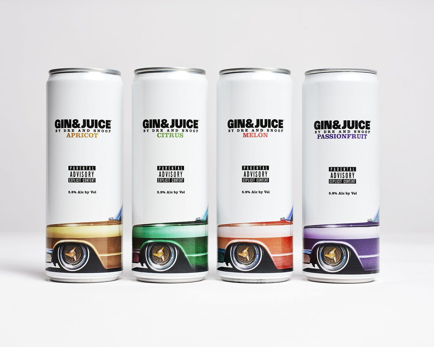 Gin and Juice', pre-mixed drink from Snoop and Dre, released to public