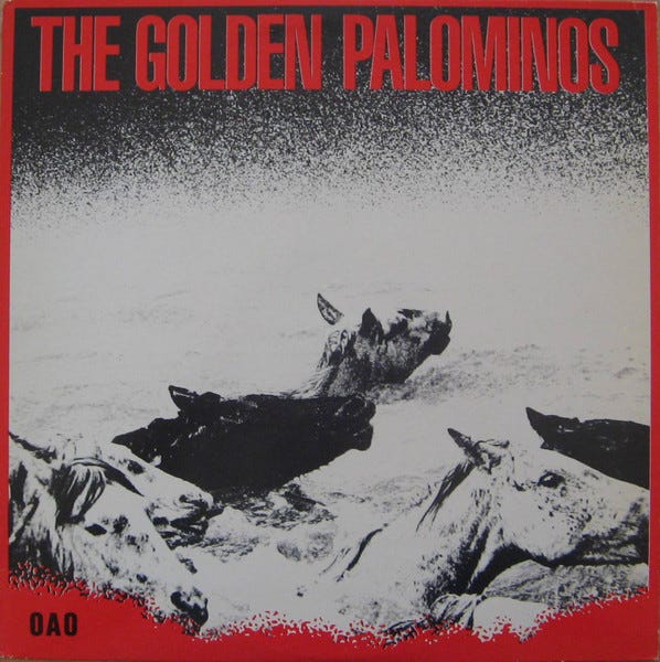 Capa de The Golden Palominos dos The Golden Palominos