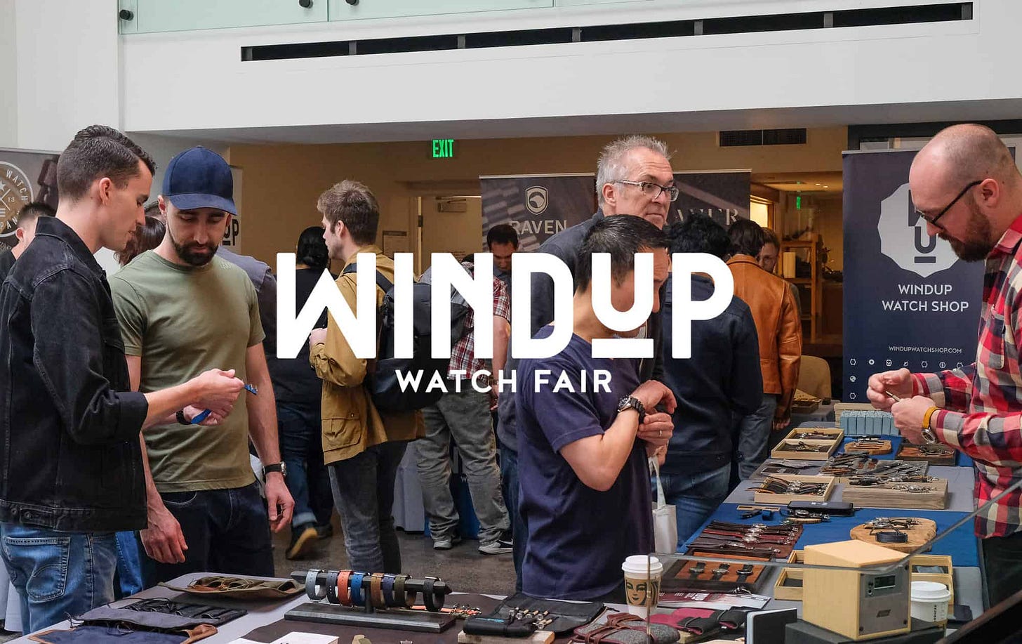 Announcing the 2019 New York City Windup Watch Fair! - Worn & Wound
