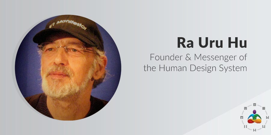 Ra Uru Hu & The History of the Human Design System