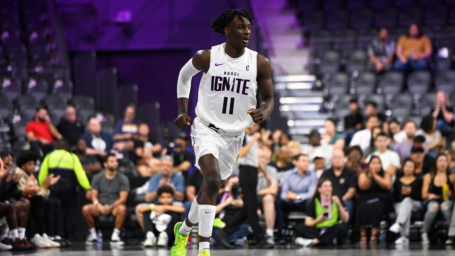 Leonard Miller living his pro dreams with G League Ignite