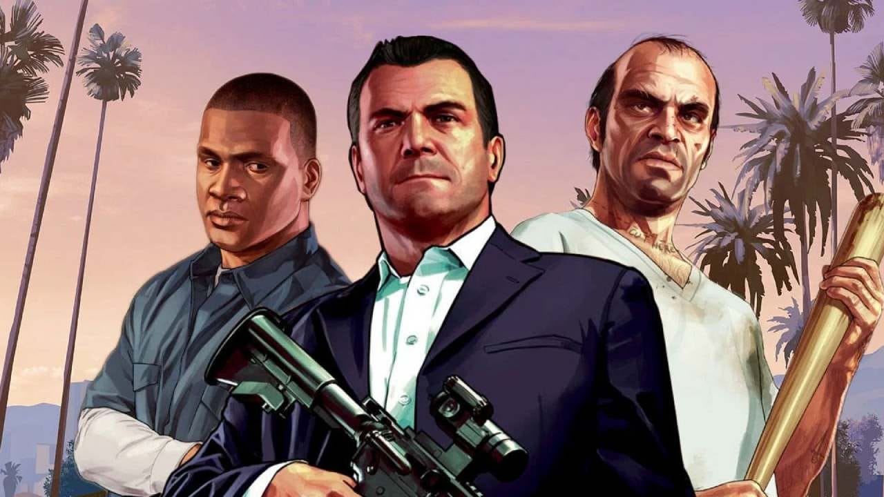 Michael, Trevor and Franklin from GTA 5