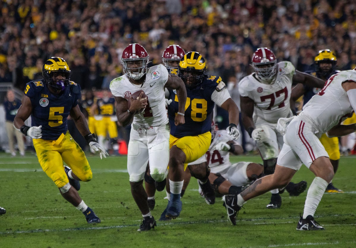 Overtime loss in Rose Bowl ends Alabama football's national championship  dreams – The Crimson White