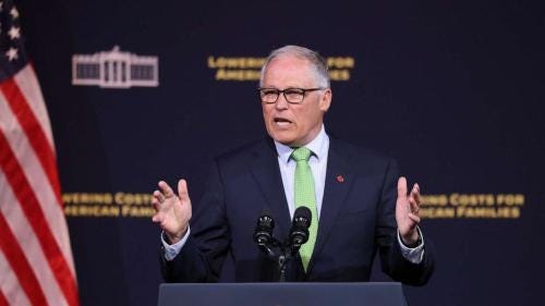 'The Earth is screaming at us': Gov. Inslee calls for climate actio...