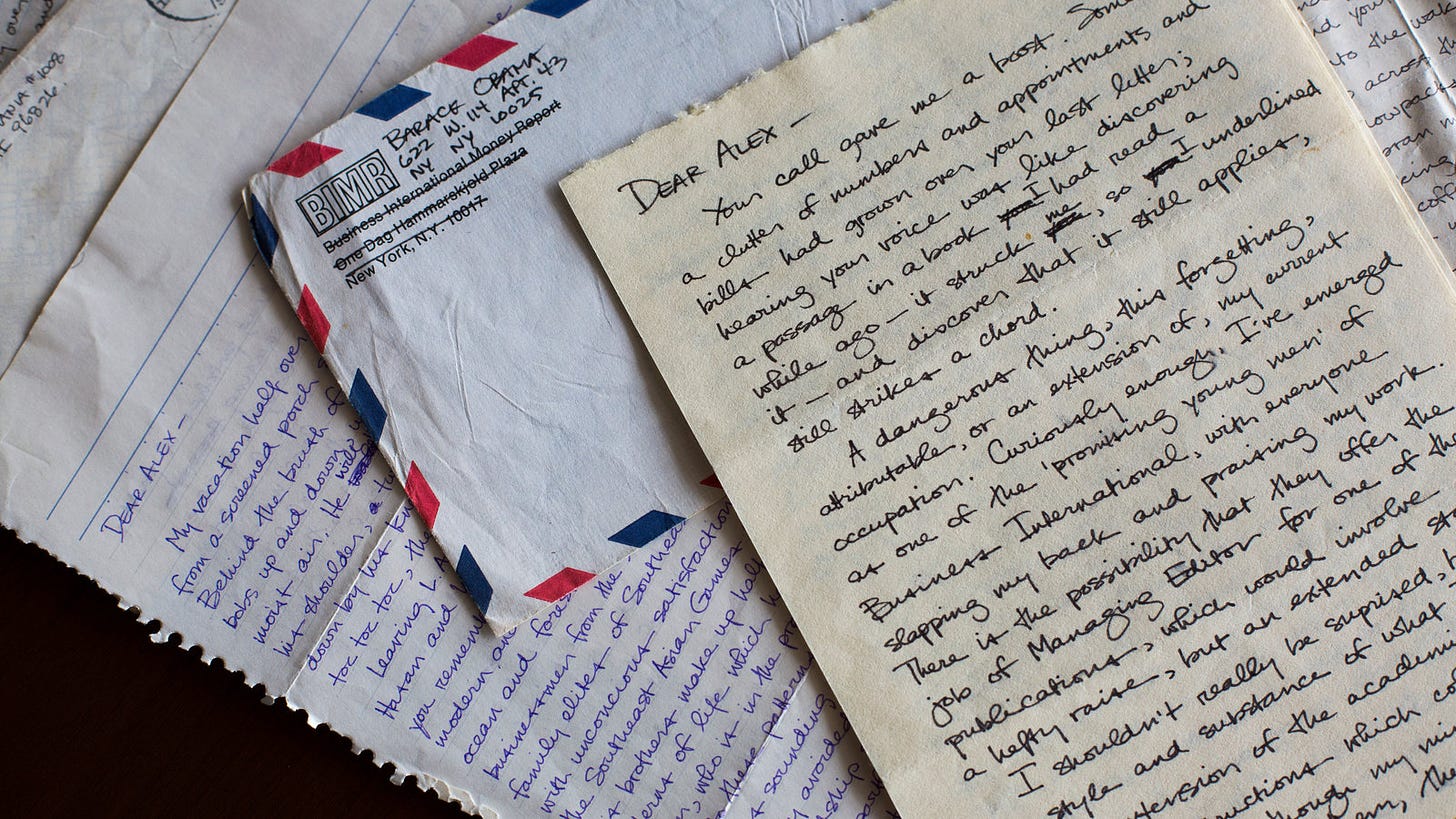 Obama Letters From 1980s Are Obtained by Emory University - The New York  Times