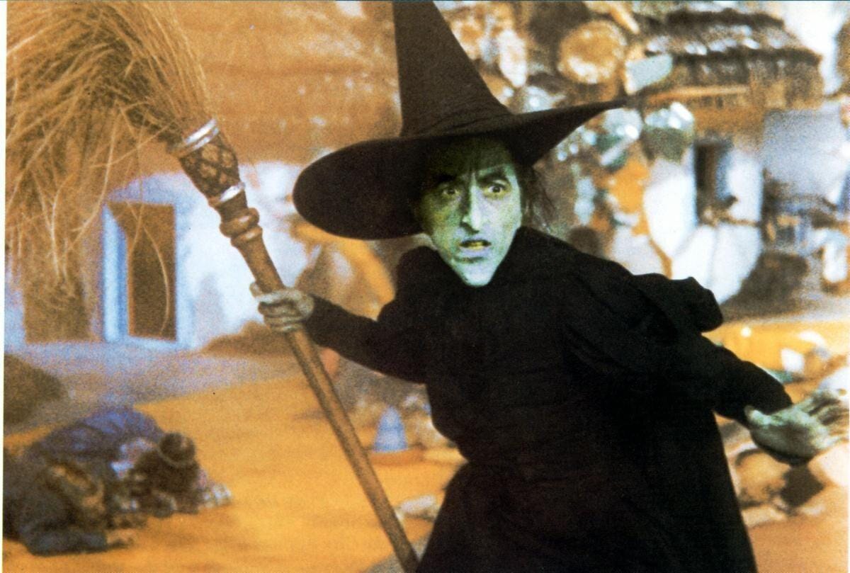 I was still The Wicked Witch of the West'