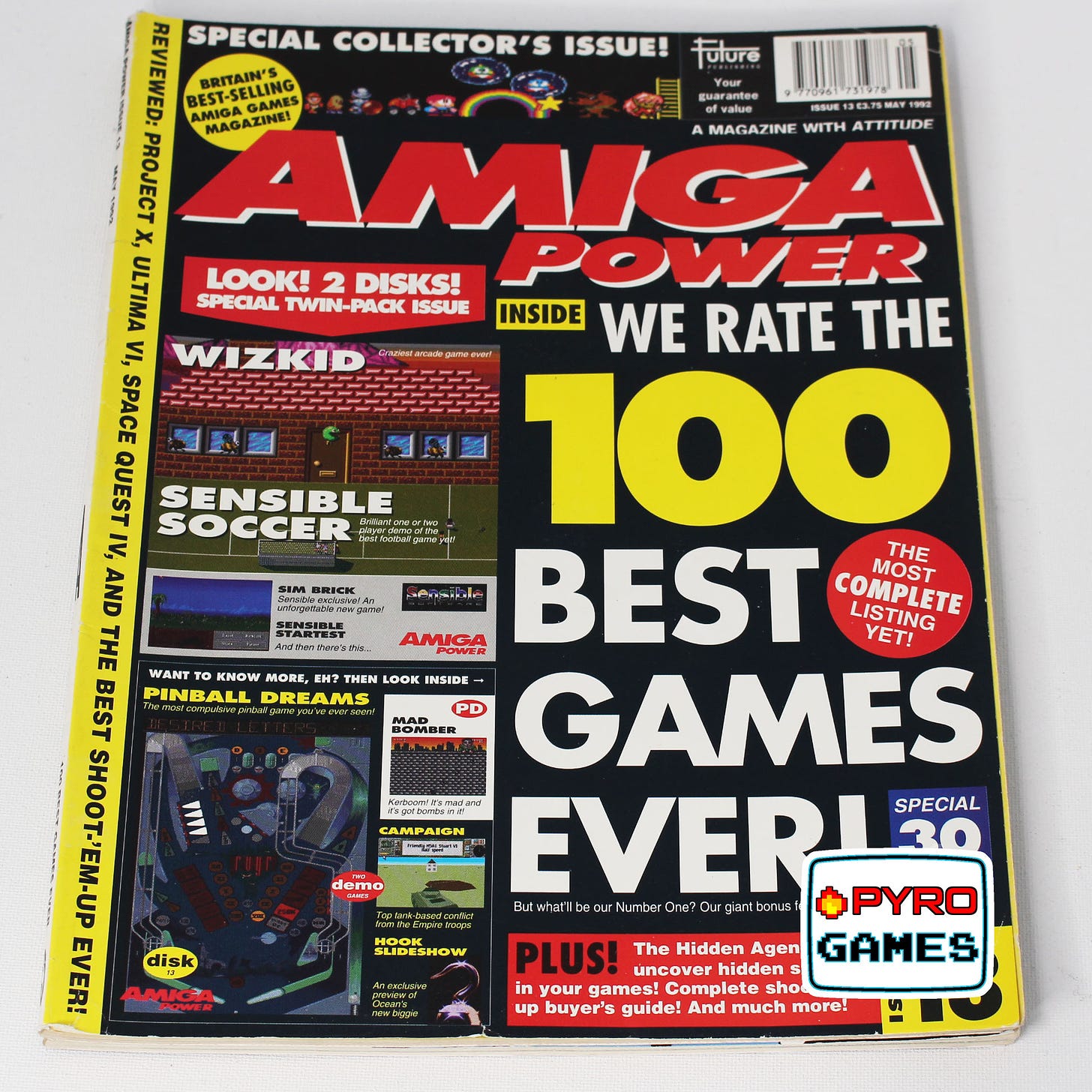 Amiga Power Magazine - May 1992 - Issue 13 - 100 Best Games Ever