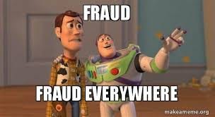 Fraud Fraud Everywhere - Buzz and Woody ...