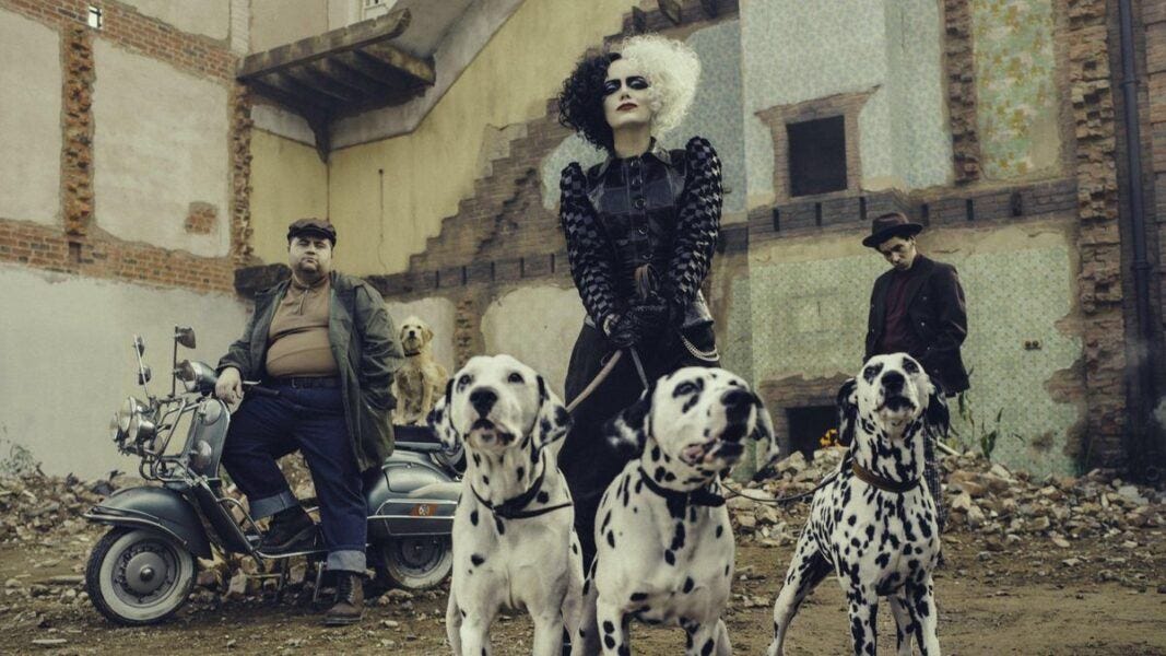 emma stone as cruella movie images 2021