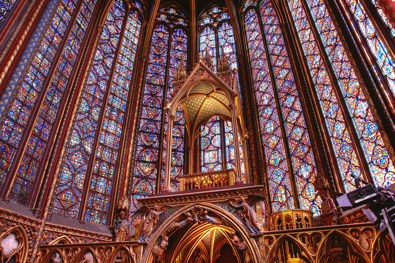 Great Churches of the World: Sainte-Chapelle - Scottish Stained Glass