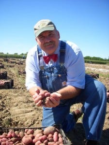 Farmer Lee Jones, of Huron, Ohio and The World.