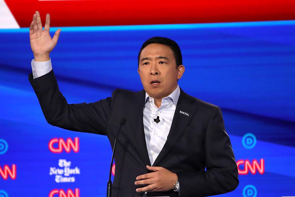 Why Is Andrew Yang So Afraid of Automation? - POLITICO Magazine
