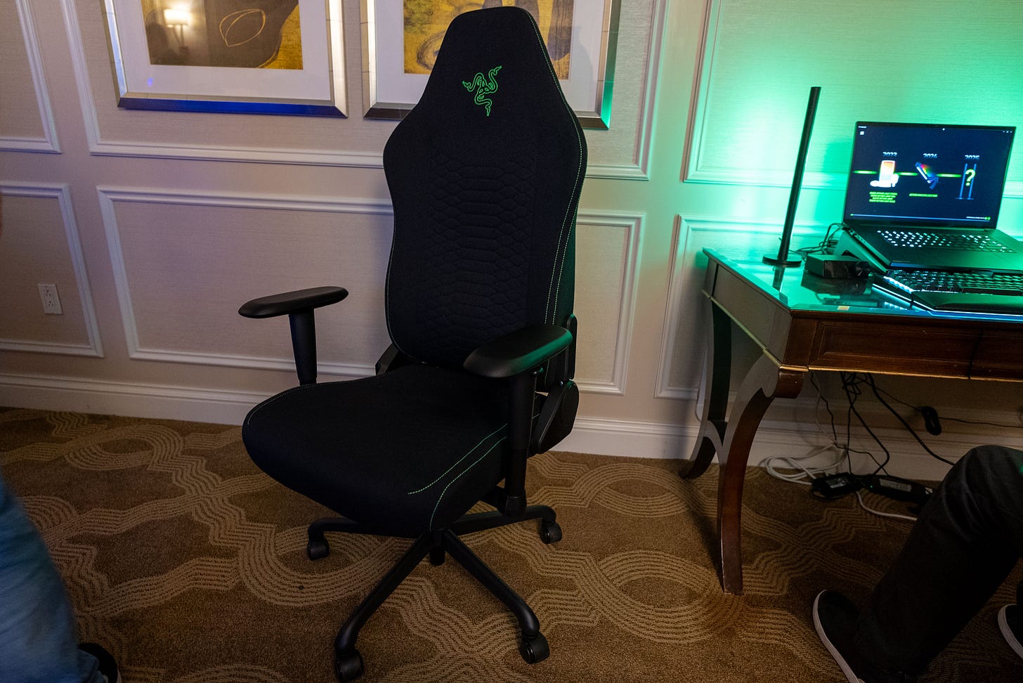 Razer Iskur V2 X gaming chair at CES 2025