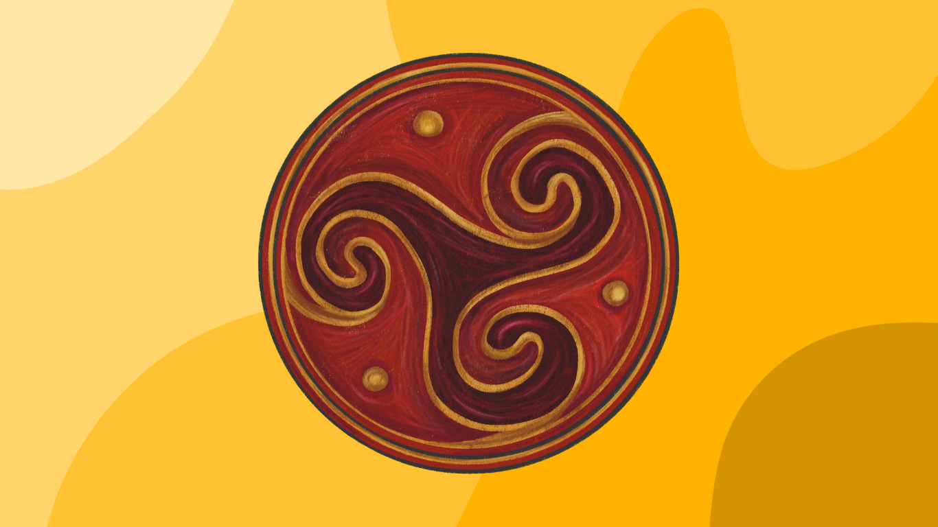 What is the meaning of the Triskelion or Triskele Celtic symbol?