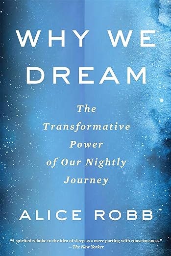 why we dream book cover