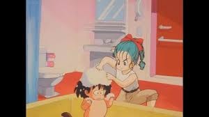 Just Saiyan - Bulma washing Goku's hair in very early... | Facebook