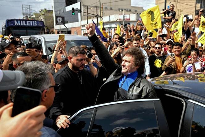 Argentina's presidential frontrunner proposes controversial economic  overhaul